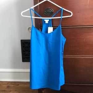 Silky racer back tank